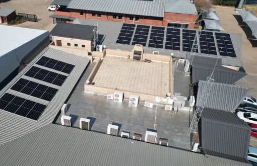 Comsol solar installation