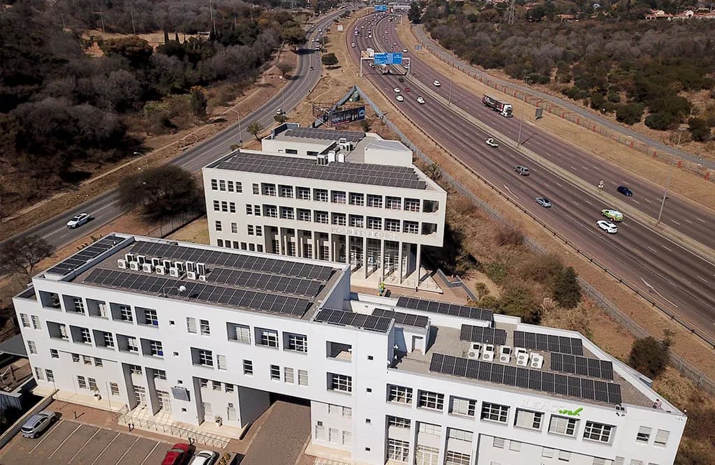 Crestway Office Park solar installation