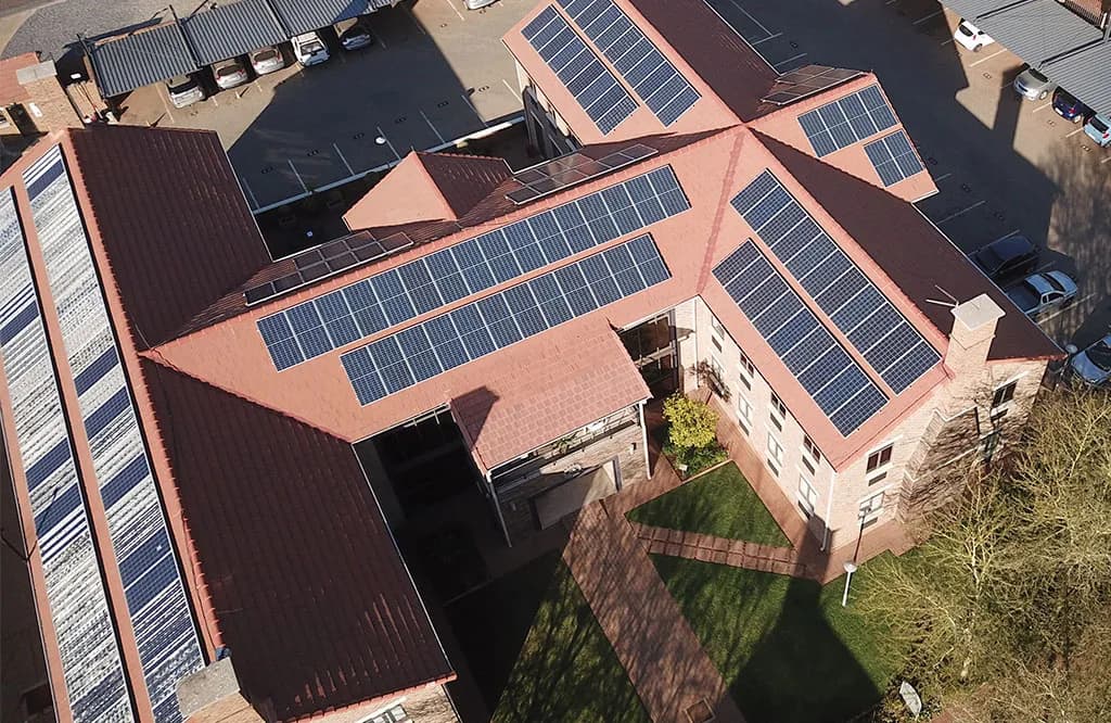 Foundation for Professional Development solar installation