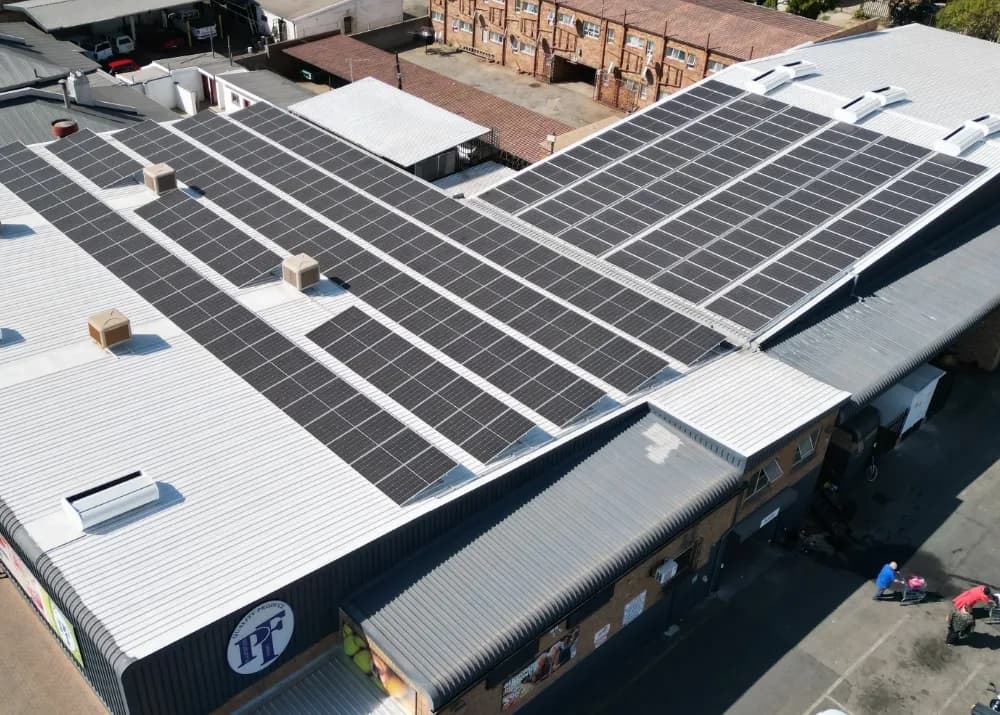 PF Retail Outlet solar installation