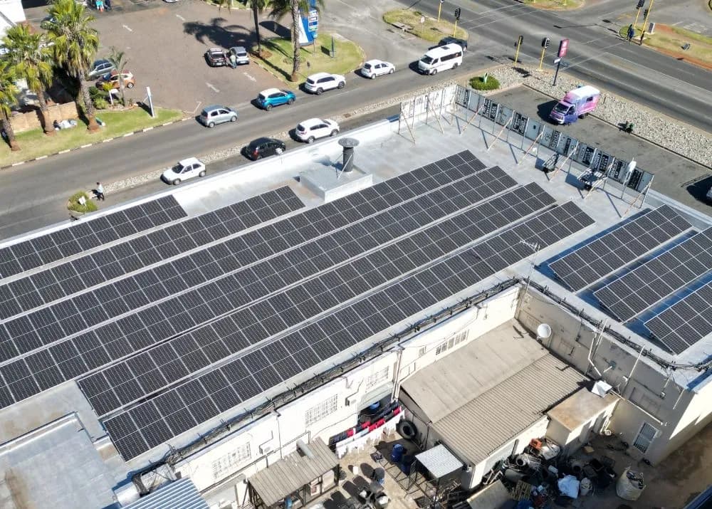Parkrand Centre solar installation