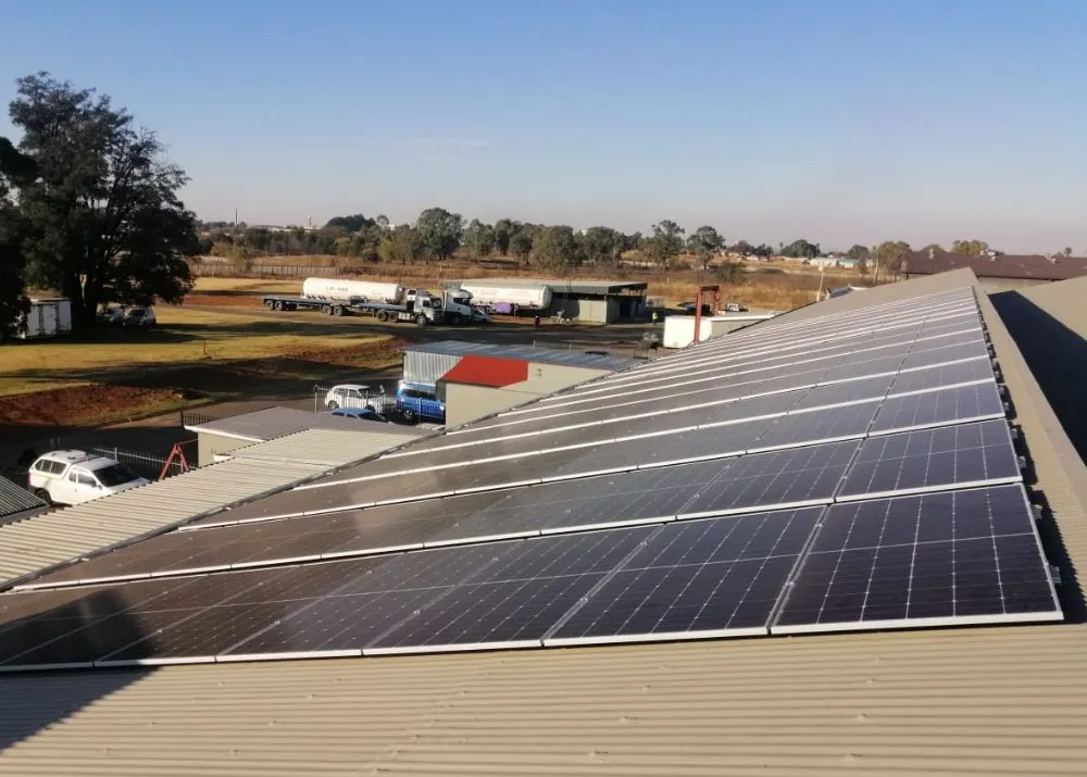 Springs Industrial Park solar installation