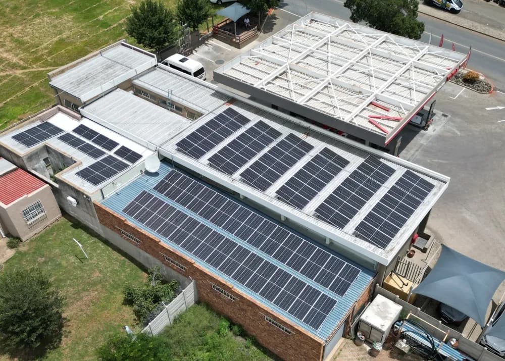 Total Heidelberg solar installation
