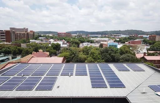 The President solar installation