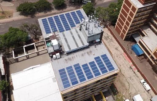 Waltoria solar installation