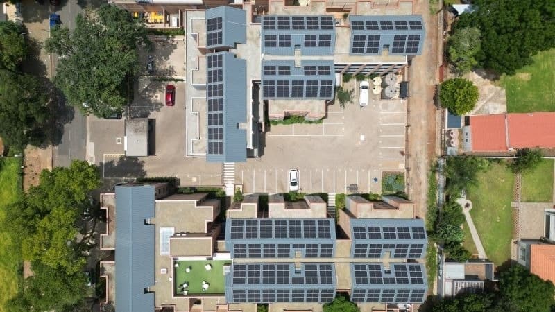 Richmond XCorner solar installation